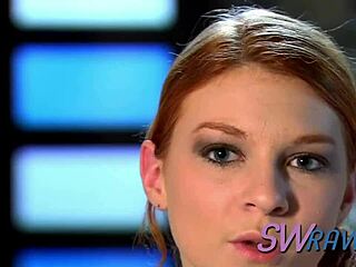 petite ginger babe savors oral at swinger orgy