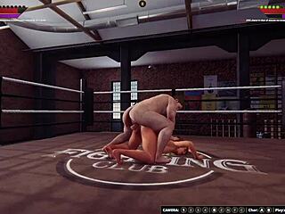 Ethan vs Val’s Brutal 3D Naked Fighter Anal