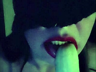 what’s this lonely latina doing with her toy?