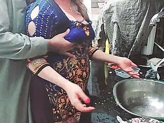 Indian village maid fucked hard in lonely kitchen