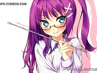 How daring is this nude hentai English lesson?