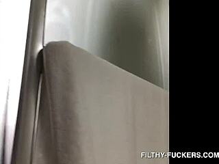 Secret Shower Sex with Blonde Teen Brin Summer