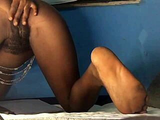 Ghana’s Ebony Queen Dares to Drill Her Backdoor