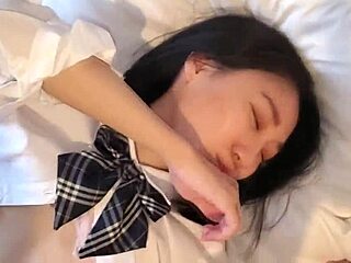 Hey, have you seen this stunning Japanese beauty from a private school?