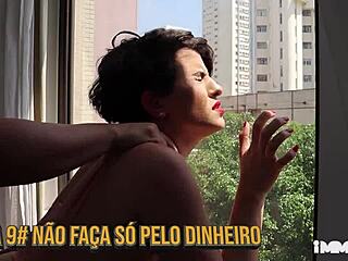 Brazilian puta takes hard anal pounding for success
