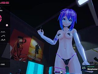 what makes this hentai girl dance so wild?