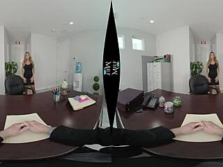 Blonde kayla kayden fucked hard in office