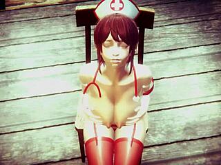 japanese nurse ayumi takes your sample