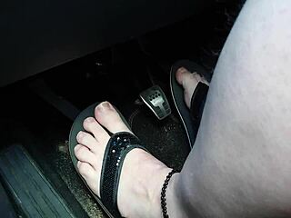 Skinny Lovers' Bold Foot Scene