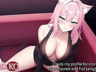 What’s Behind Catgirl’s Shy First Blowjob?