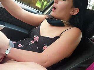 driving wild, i finger myself in public under my skirt while cruising