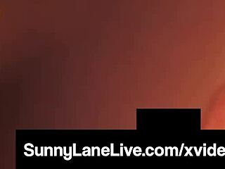 Sunny Lane Finger Fucks Her Juicy Pussy Hard