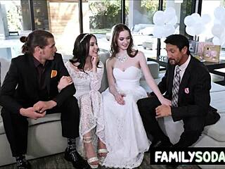Pre-wedding passion with stepdads ignites
