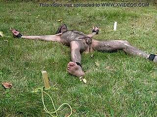 nuisette007 bound naked outdoors
