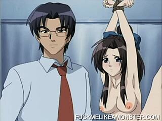 Bound Hentai Slut Gets Railed Hard