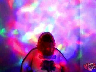 Bbw goddess dances naked with oil worship