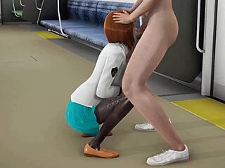 Provocative Ochako’s Wild Metro Fuck Full Clip