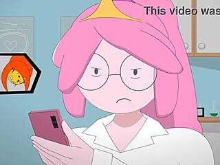 Flame Princess Cheating In Wild Cartoon Scene