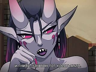 I’m obsessed with this hentai femdom demon girl in Fandeltales animation.