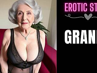 Granny craves to fuck her step grandson