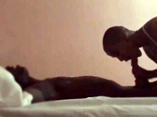 Ebony milf’s deepthroat skills in raw preview