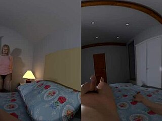 Nylon3D VR180 preview with monster cock
