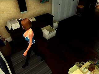 Evil resident Jill Valentine fucked hard by Wesker in 3DXChat