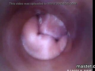 Czech teen slut gapes tight pussy wide