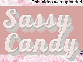 Candy's european milf dildo play session