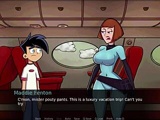 Danny Phantom’s Redhead Milf Teases In Uncensored Anime