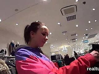 Czech Nympho Tempted At Shop, Banged Hard In POV