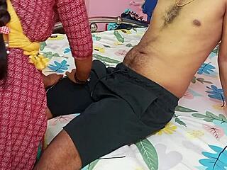 Indian Housewife's Steamy Bedroom Play