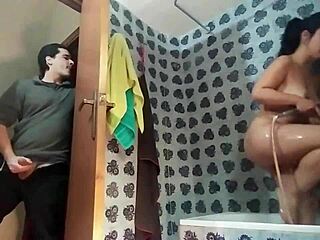 BATHROOM STEAMY SCENE