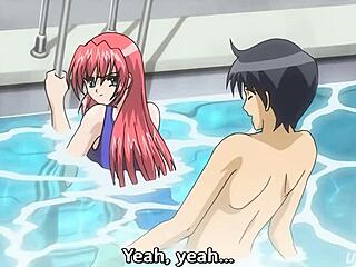 Step Sister Begs for Pool Sex in Uncensored Hentai