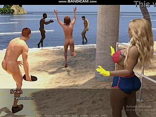 Beach Fantasy with a Beautiful Lover