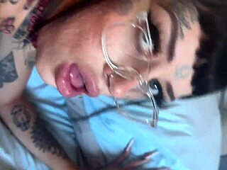 Goth Step Sister’s Creampie Practice with CC Doll