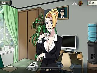 Blonde Secretary In Stockings Fucked In Hentai
