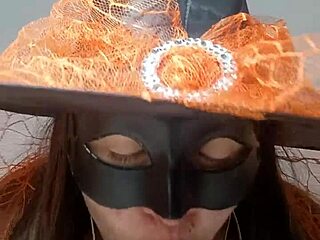 halloween witch neighbor seduces with huge cameltoe videos