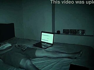 My stepsister spies on my porn but craves my dick inside her