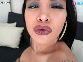 Ts filipina teasing on webcam show?