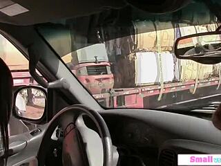 Student Driver Sucks Instructor’s Massive Cock