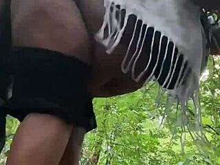 Fat Wet Pussy Makes Dick Explode In Forest