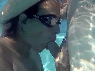 Candy Lovers Fuck Underwater With Monster Cock