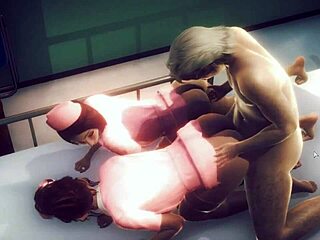 3D Animation Teases HS2 Nurses in Naughty Play