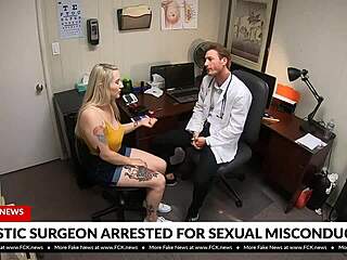 Plastic surgeon caught banging tattooed patient on hidden cam