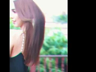 Asian Ladyboy's Teasing Happy Lifestyle