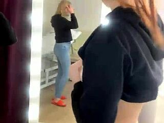 Russian Teens Flash Juicy Tits