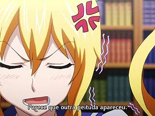 subtle hentai tease in maken-ki episode 07