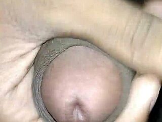 Desi Boy Strokes Hard At My Place