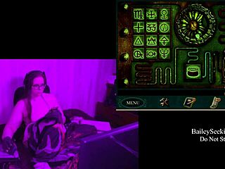 Black BBW Teases In Manor Game Session